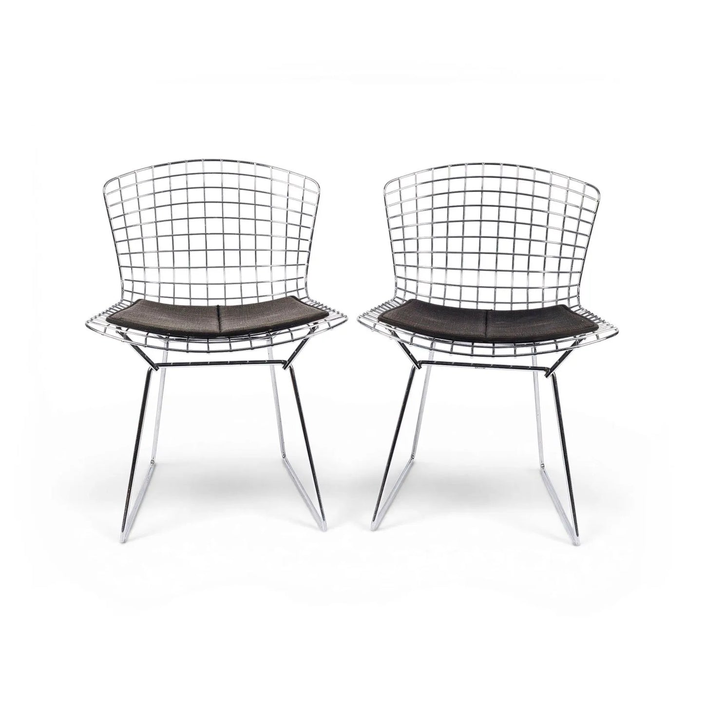 Paire de chaises modèle "420" par Harry Bertoia (1915-1978)