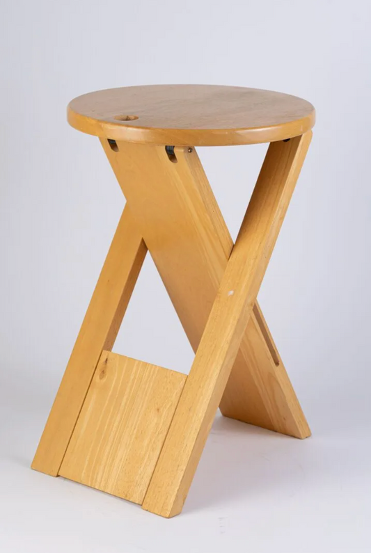 Tabouret pliant "Suzy" par Adrian Reed (XXe siècle), circa 1980