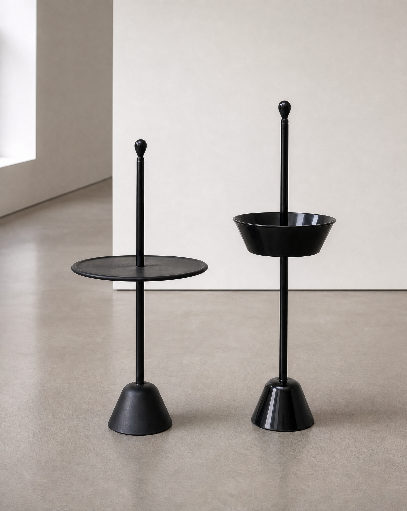 Table d'appoint et porte-revues Servomutto Achile Castiglioni