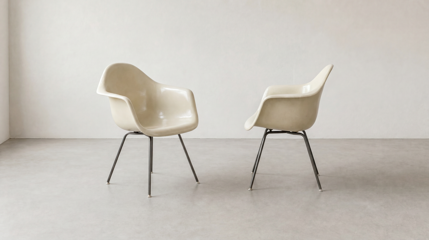Paire de Fauteuils DAX - Charles & Ray Eames