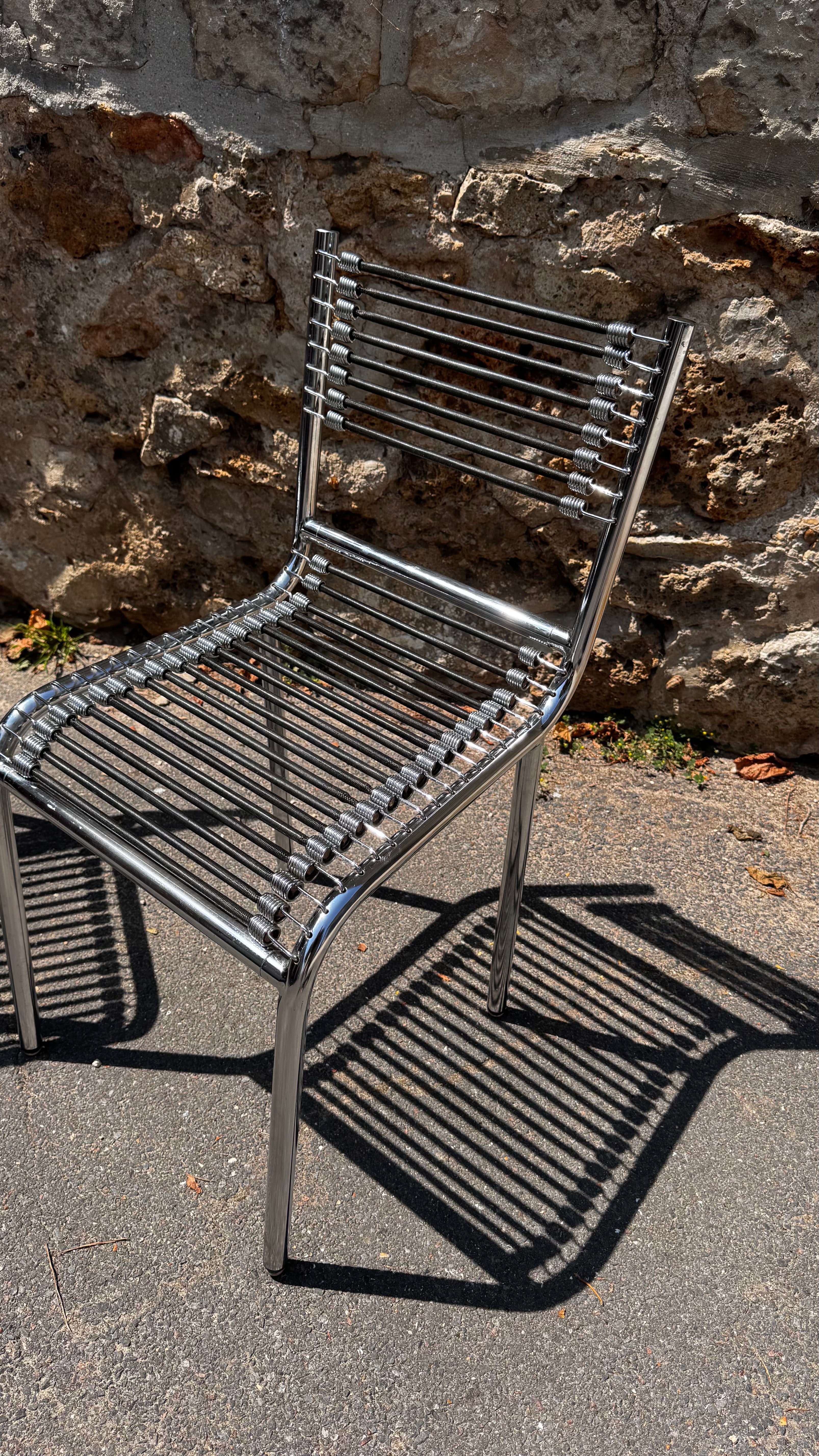 Paire de Chaise Sandows - René Herbst - 1929