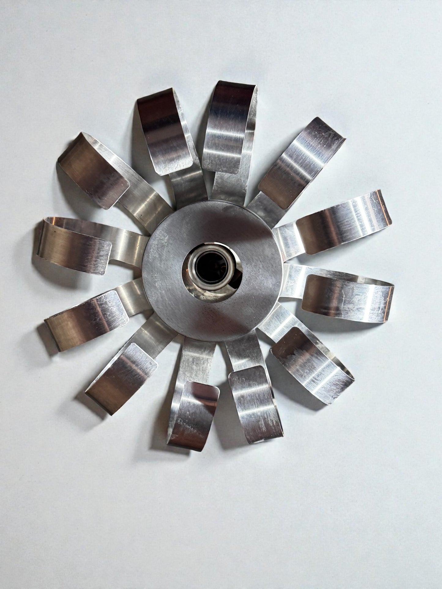 Suspension Aluminium brossé - Année 70