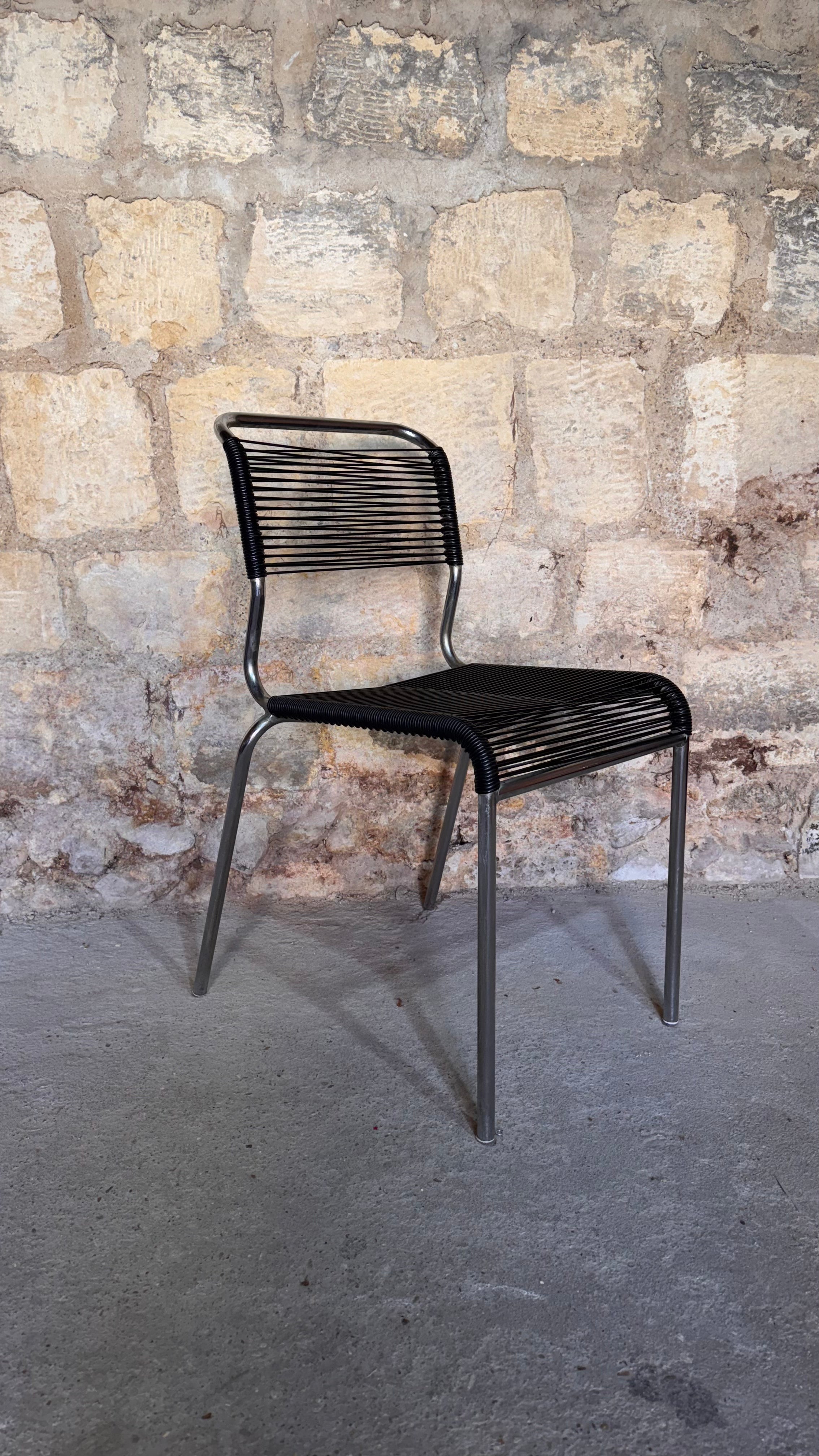 Chaise Spaghetti (dans le goût de Giandomenico Belotti)