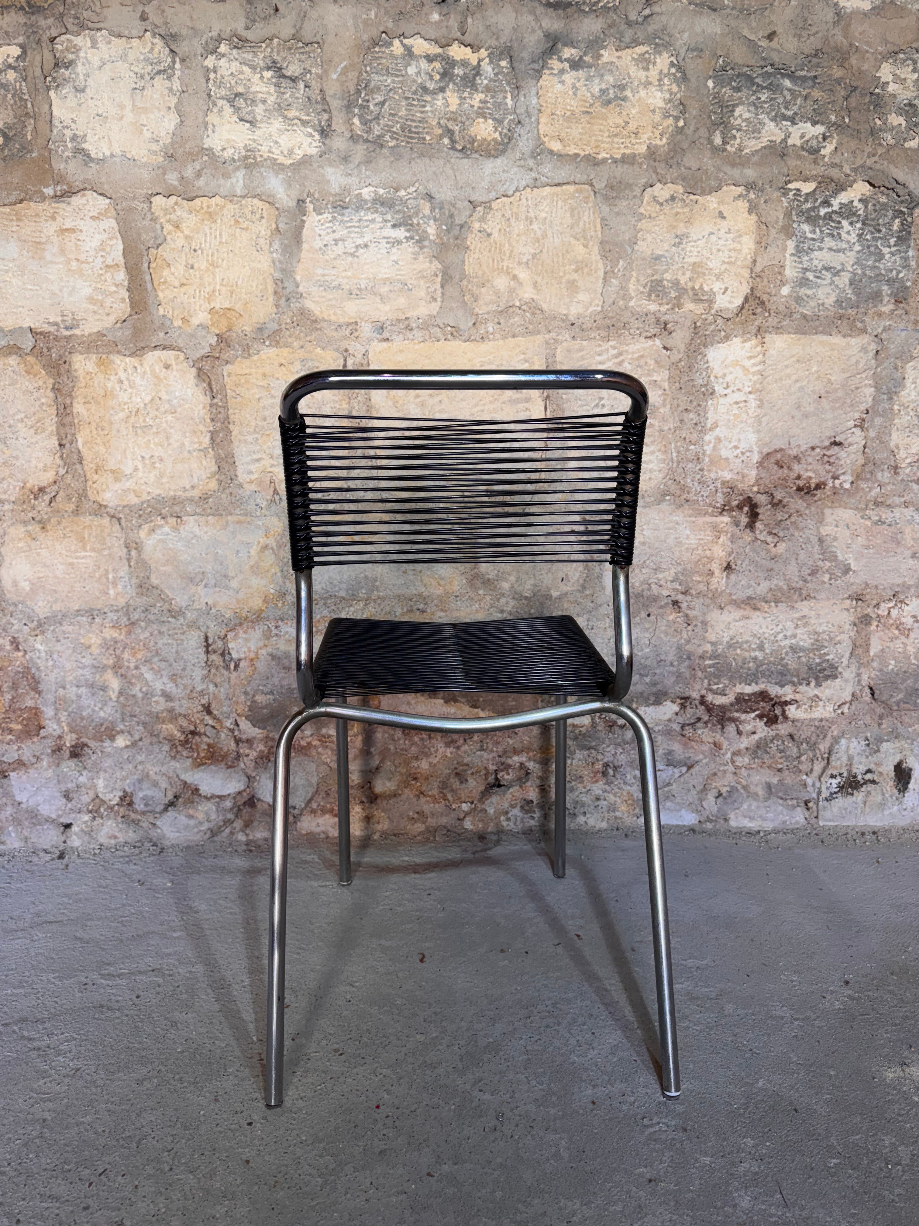 Chaise Spaghetti (dans le goût de Giandomenico Belotti)