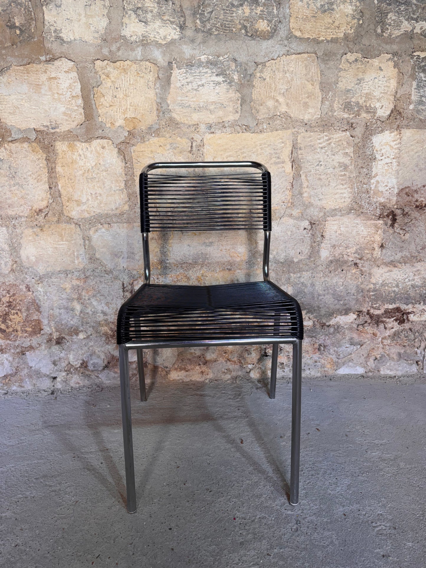 Chaise Spaghetti (dans le goût de Giandomenico Belotti)