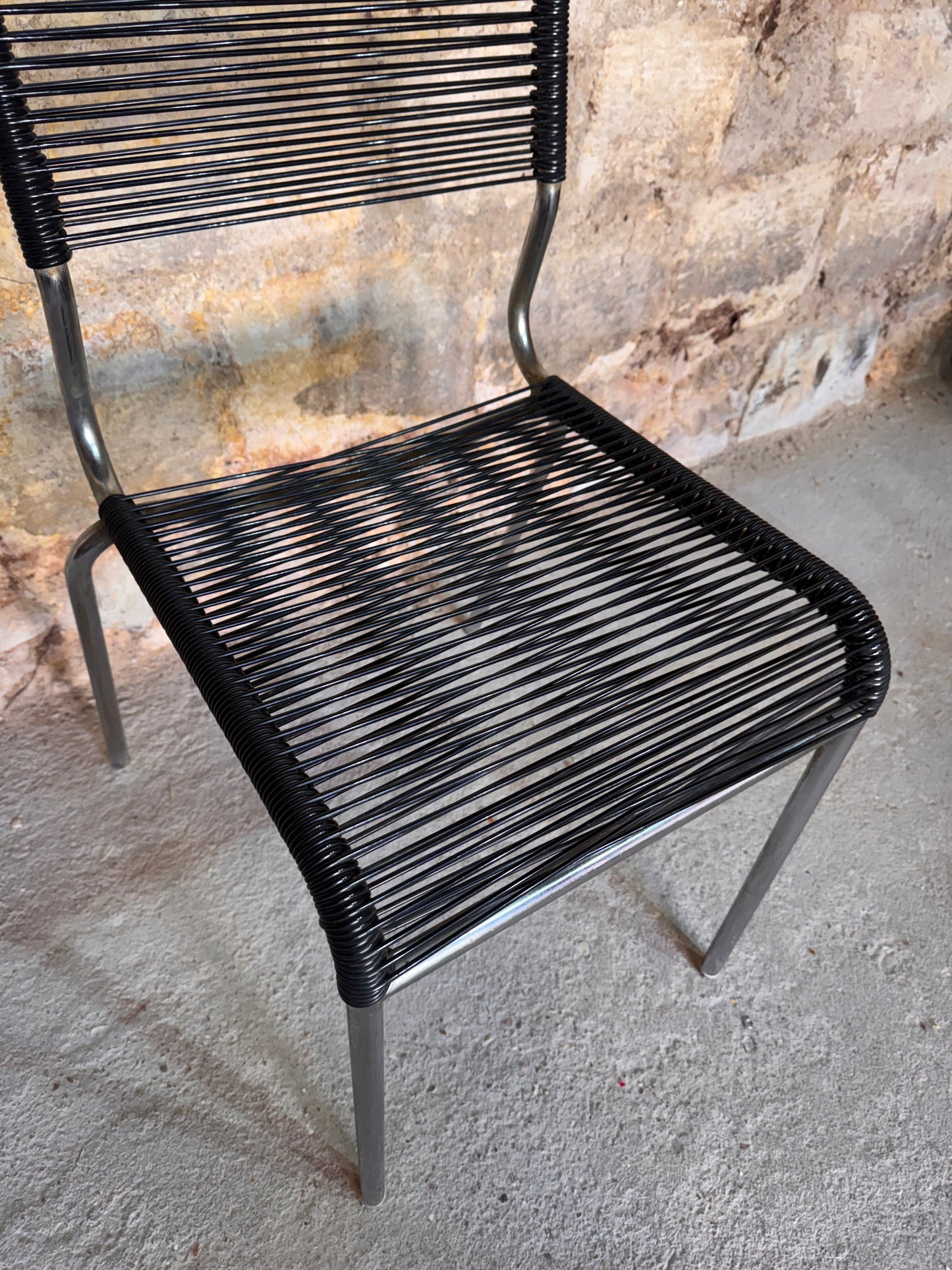 Chaise Spaghetti (dans le goût de Giandomenico Belotti)