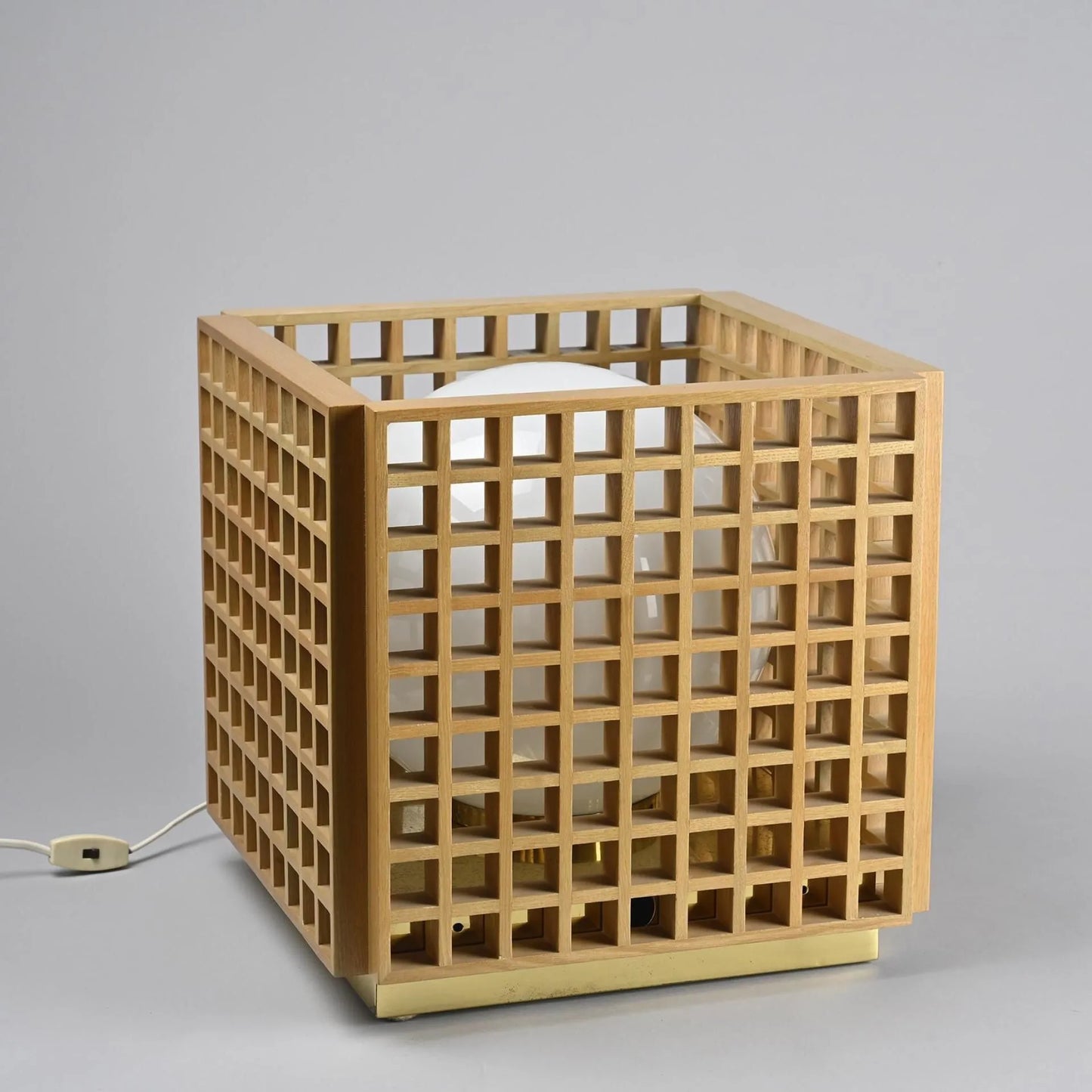 Lampe de parquet "Cube Ajouré" Selenova italia