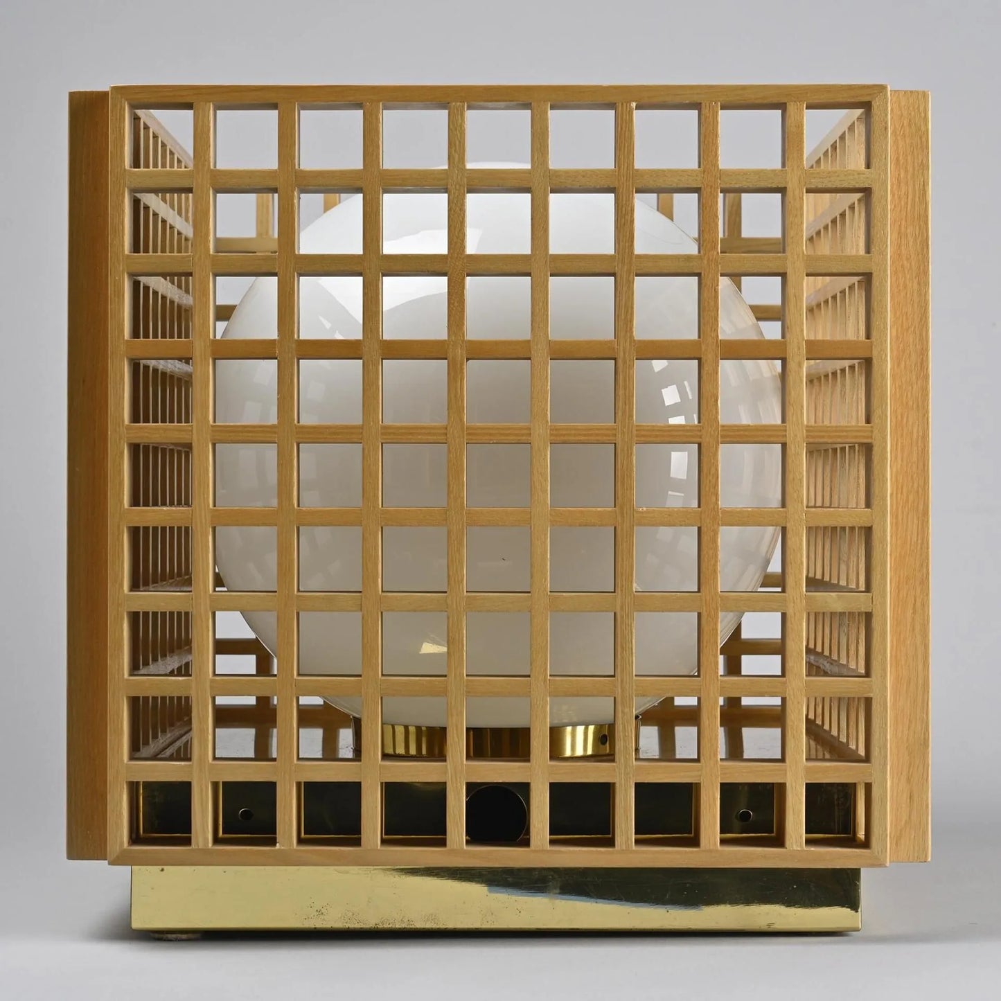 Lampe de parquet "Cube Ajouré" Selenova italia