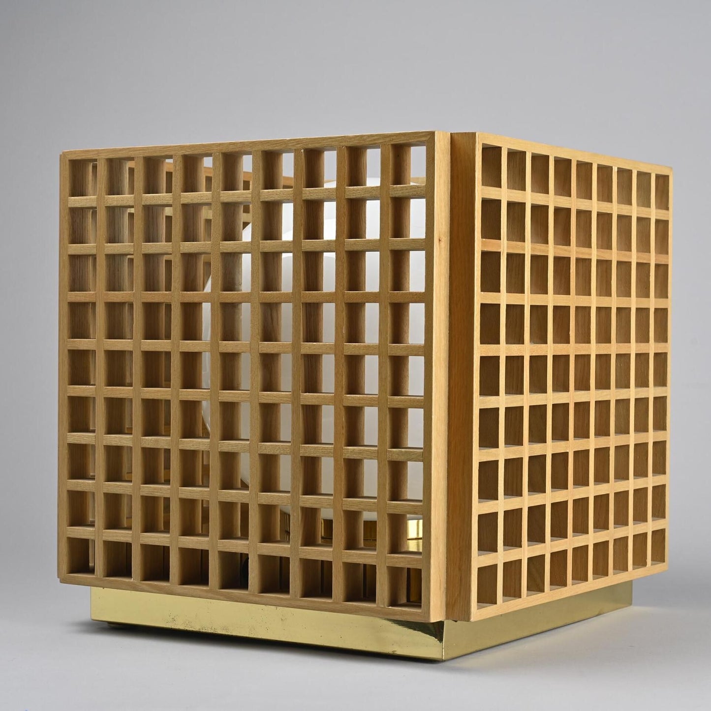 Lampe de parquet "Cube Ajouré" Selenova italia