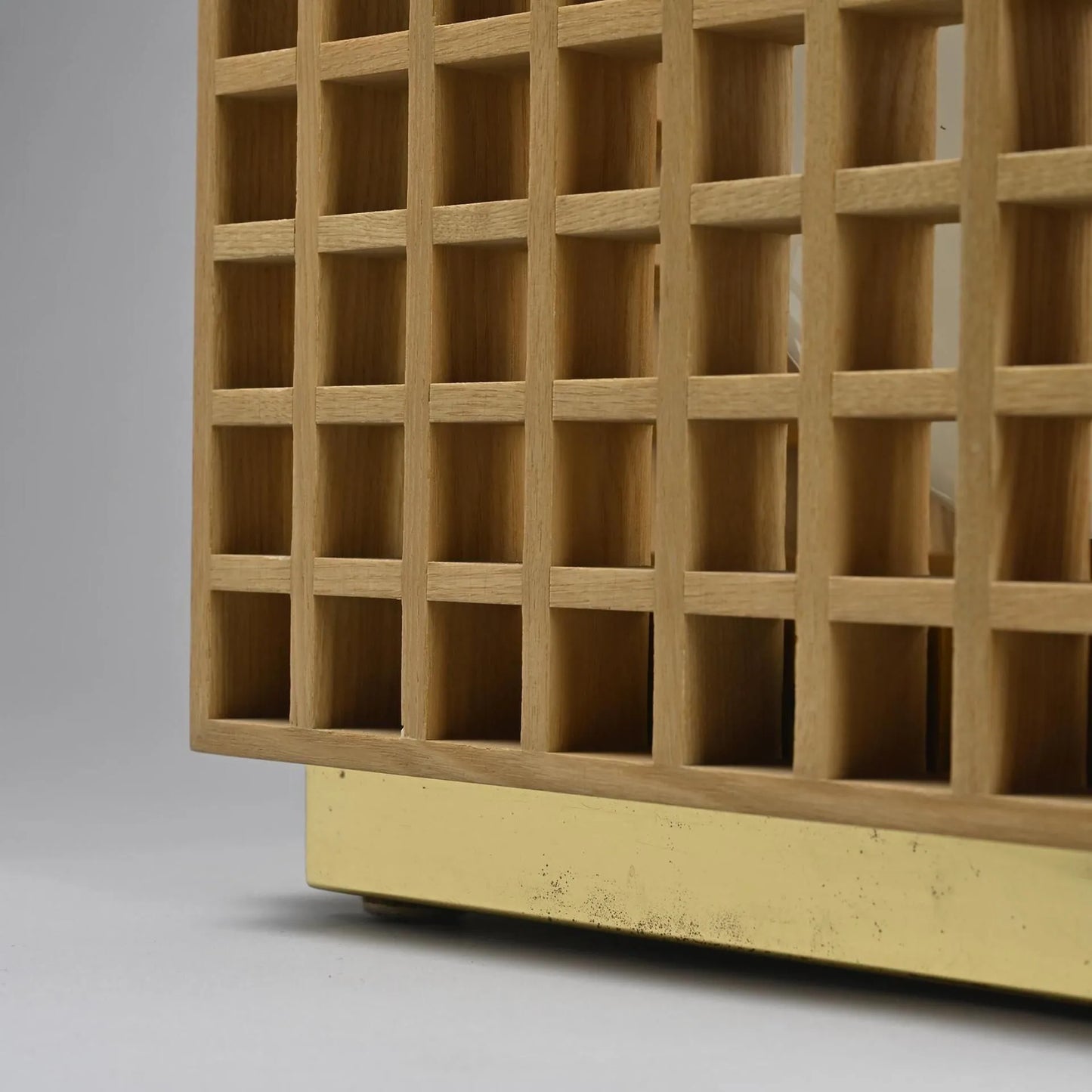 Lampe de parquet "Cube Ajouré" Selenova italia