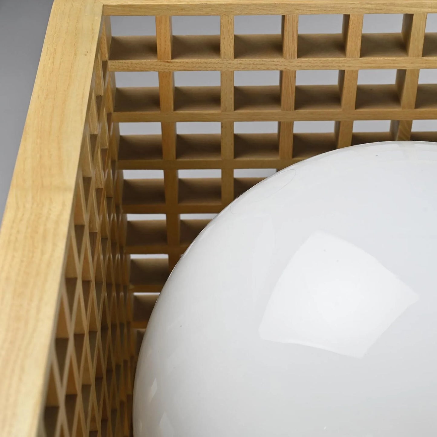 Lampe de parquet "Cube Ajouré" Selenova italia